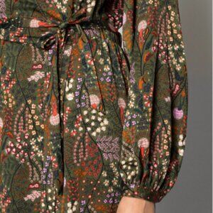 Scotch and Soda Endless Horizon Floral Wrap maxi dress